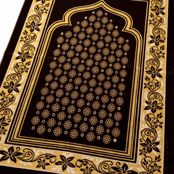 kadife puan desen seccade kahve