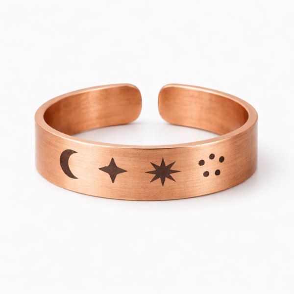 bakır yüzük ( ayarlamalı)