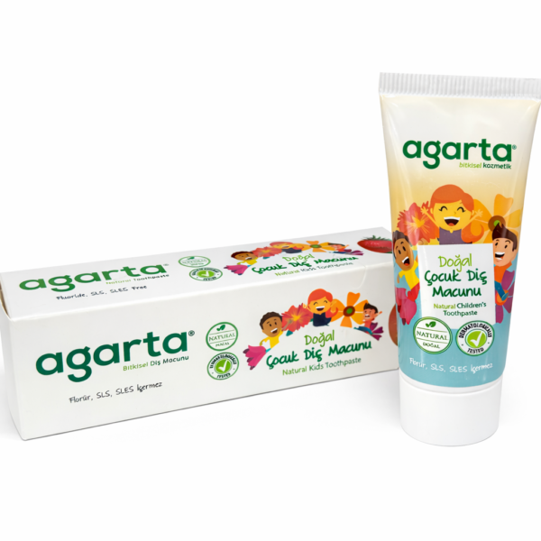 agarta bitkisel Çocuk diş macunu